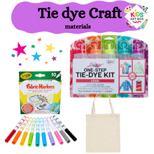 Load image into Gallery viewer, Tie Dye Craft