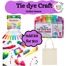 Load image into Gallery viewer, Tie Dye Craft
