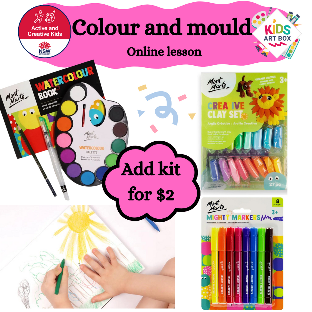 Colour and mould online lesson