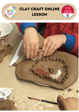 Load image into Gallery viewer, Clay Craft online lesson
